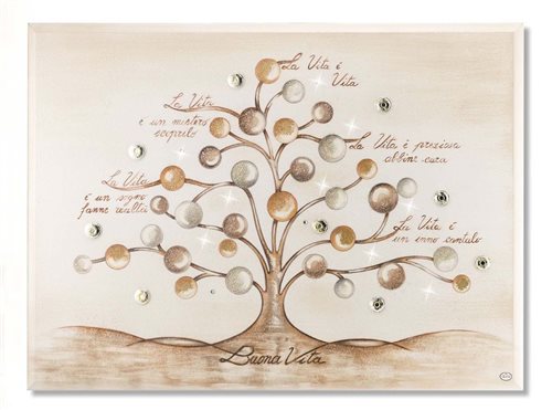 Tableau Acca Quadri Decorativi in Bois QD.7843X58 - QD.7843X58